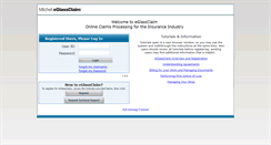 Desktop Screenshot of eglassclaim.net